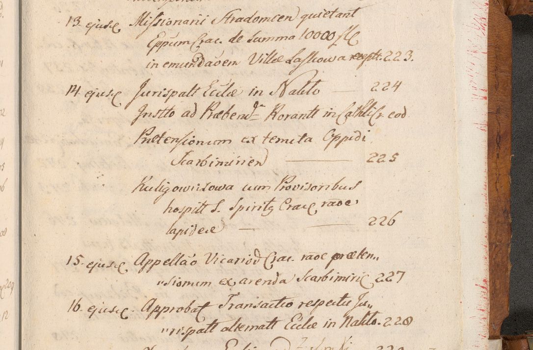 Zdjęcie nr 876 dla obiektu archiwalnego: Volumen V actorum episcopalium R. D. Joannis Małachowski, episcopi Cracoviensis, ducis Severiae per annos 1690 et 1691 acticatorum, quorum index ad finem praesentis voluminis exhibetur adnotatus