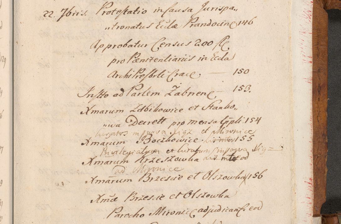 Zdjęcie nr 872 dla obiektu archiwalnego: Volumen V actorum episcopalium R. D. Joannis Małachowski, episcopi Cracoviensis, ducis Severiae per annos 1690 et 1691 acticatorum, quorum index ad finem praesentis voluminis exhibetur adnotatus