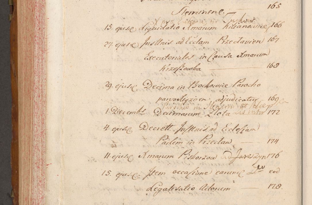 Zdjęcie nr 873 dla obiektu archiwalnego: Volumen V actorum episcopalium R. D. Joannis Małachowski, episcopi Cracoviensis, ducis Severiae per annos 1690 et 1691 acticatorum, quorum index ad finem praesentis voluminis exhibetur adnotatus