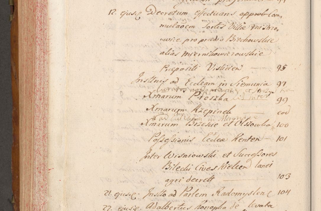 Zdjęcie nr 869 dla obiektu archiwalnego: Volumen V actorum episcopalium R. D. Joannis Małachowski, episcopi Cracoviensis, ducis Severiae per annos 1690 et 1691 acticatorum, quorum index ad finem praesentis voluminis exhibetur adnotatus