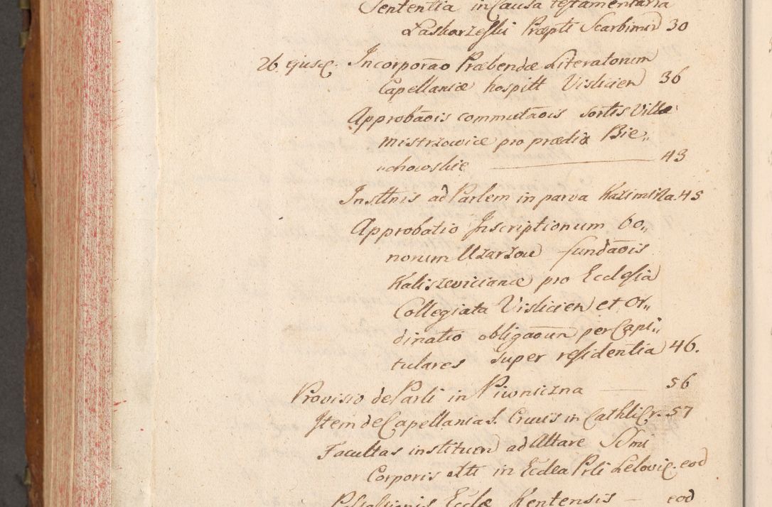 Zdjęcie nr 867 dla obiektu archiwalnego: Volumen V actorum episcopalium R. D. Joannis Małachowski, episcopi Cracoviensis, ducis Severiae per annos 1690 et 1691 acticatorum, quorum index ad finem praesentis voluminis exhibetur adnotatus