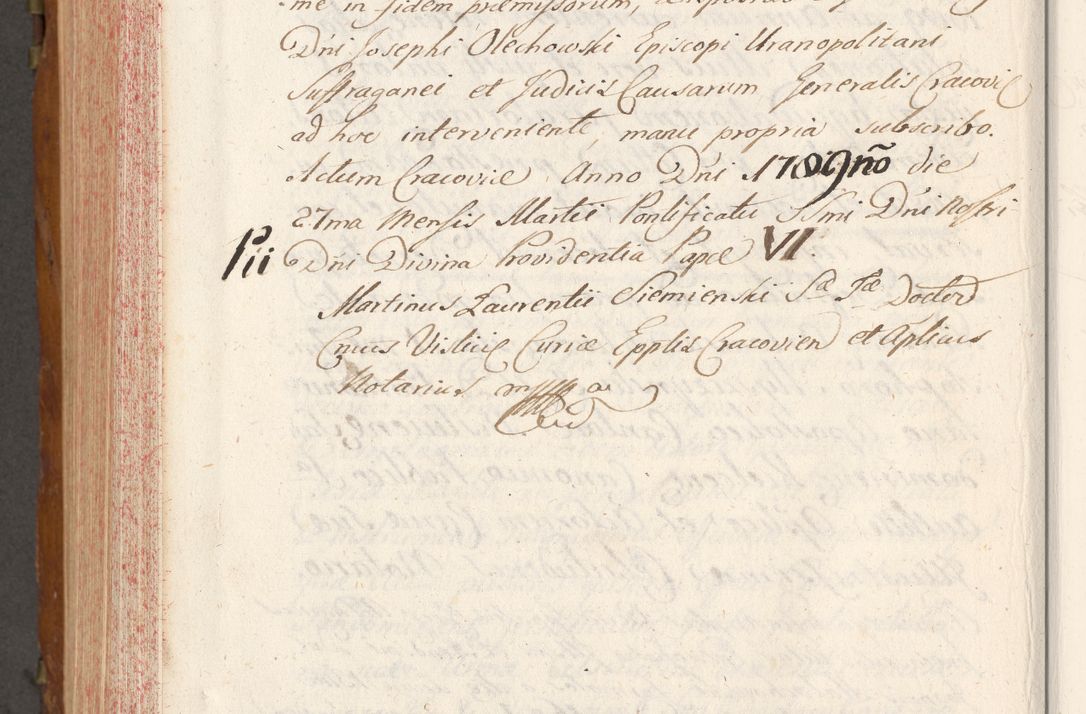 Zdjęcie nr 863 dla obiektu archiwalnego: Volumen V actorum episcopalium R. D. Joannis Małachowski, episcopi Cracoviensis, ducis Severiae per annos 1690 et 1691 acticatorum, quorum index ad finem praesentis voluminis exhibetur adnotatus