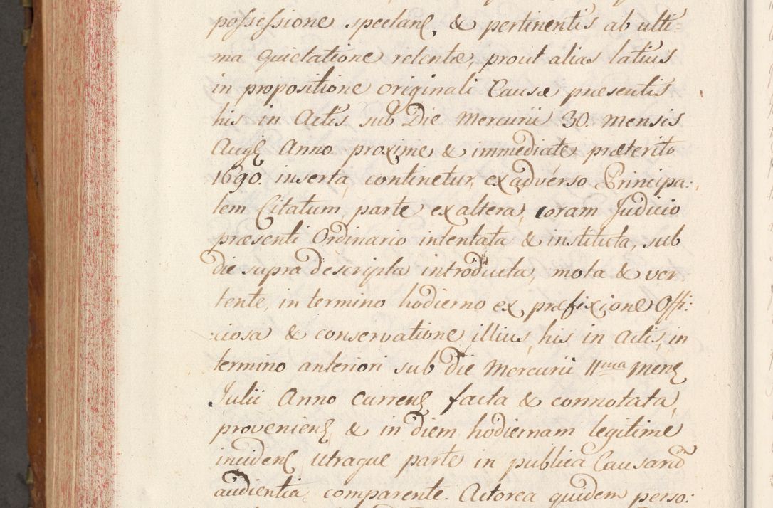 Zdjęcie nr 859 dla obiektu archiwalnego: Volumen V actorum episcopalium R. D. Joannis Małachowski, episcopi Cracoviensis, ducis Severiae per annos 1690 et 1691 acticatorum, quorum index ad finem praesentis voluminis exhibetur adnotatus