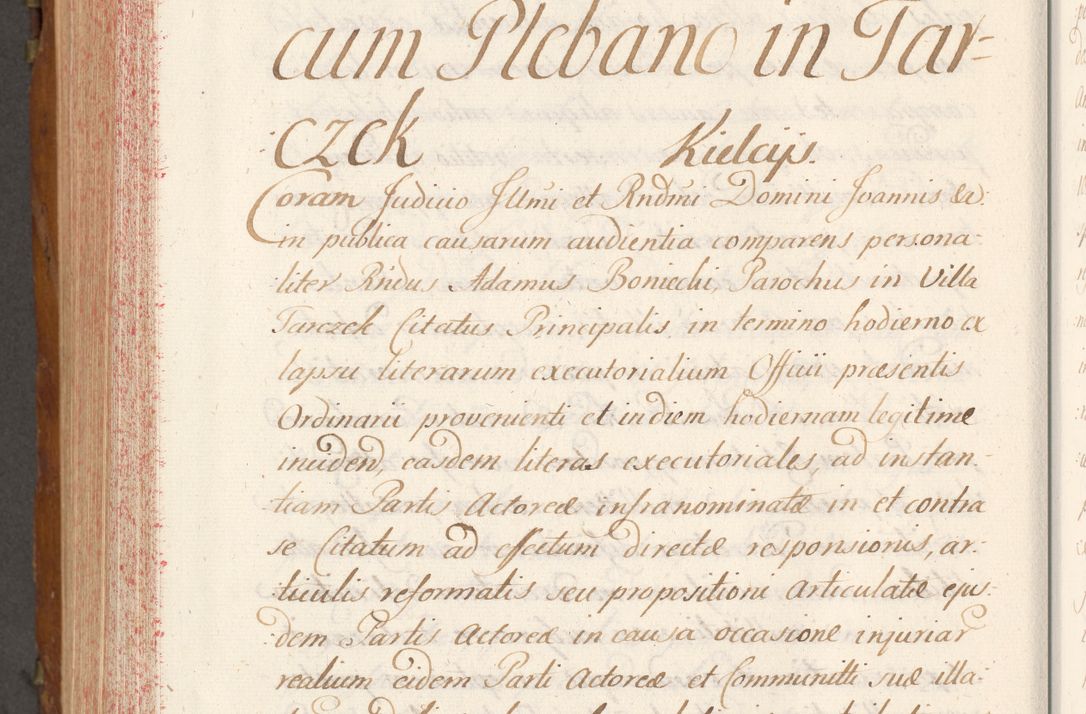 Zdjęcie nr 851 dla obiektu archiwalnego: Volumen V actorum episcopalium R. D. Joannis Małachowski, episcopi Cracoviensis, ducis Severiae per annos 1690 et 1691 acticatorum, quorum index ad finem praesentis voluminis exhibetur adnotatus