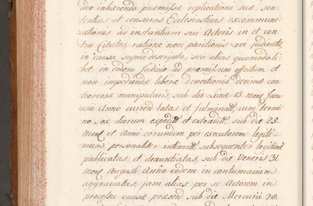 Zdjęcie nr 849 dla obiektu archiwalnego: Volumen V actorum episcopalium R. D. Joannis Małachowski, episcopi Cracoviensis, ducis Severiae per annos 1690 et 1691 acticatorum, quorum index ad finem praesentis voluminis exhibetur adnotatus