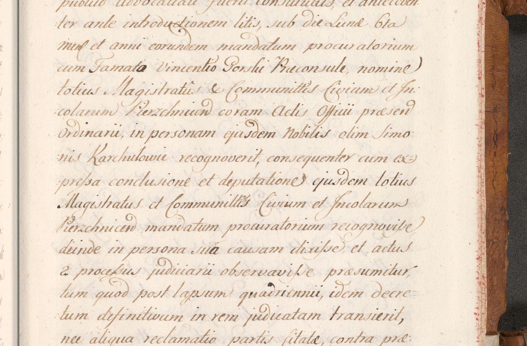 Zdjęcie nr 848 dla obiektu archiwalnego: Volumen V actorum episcopalium R. D. Joannis Małachowski, episcopi Cracoviensis, ducis Severiae per annos 1690 et 1691 acticatorum, quorum index ad finem praesentis voluminis exhibetur adnotatus