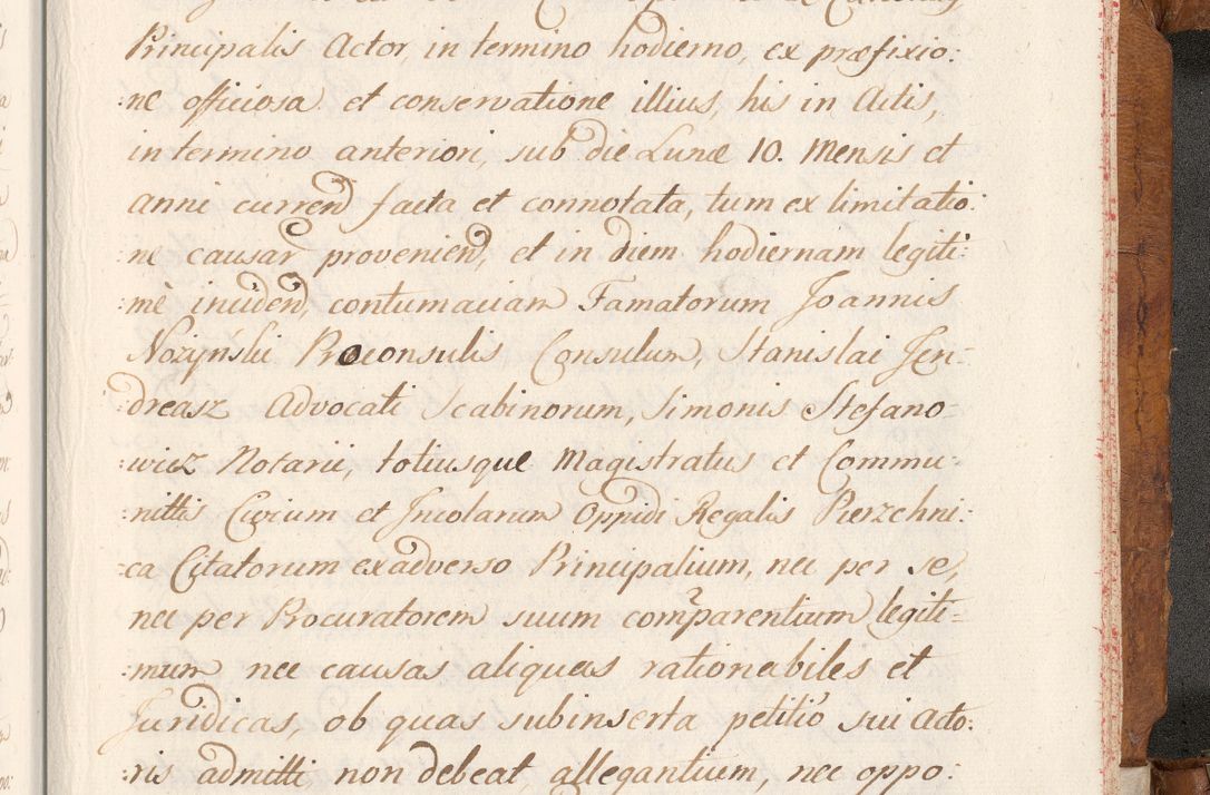 Zdjęcie nr 844 dla obiektu archiwalnego: Volumen V actorum episcopalium R. D. Joannis Małachowski, episcopi Cracoviensis, ducis Severiae per annos 1690 et 1691 acticatorum, quorum index ad finem praesentis voluminis exhibetur adnotatus