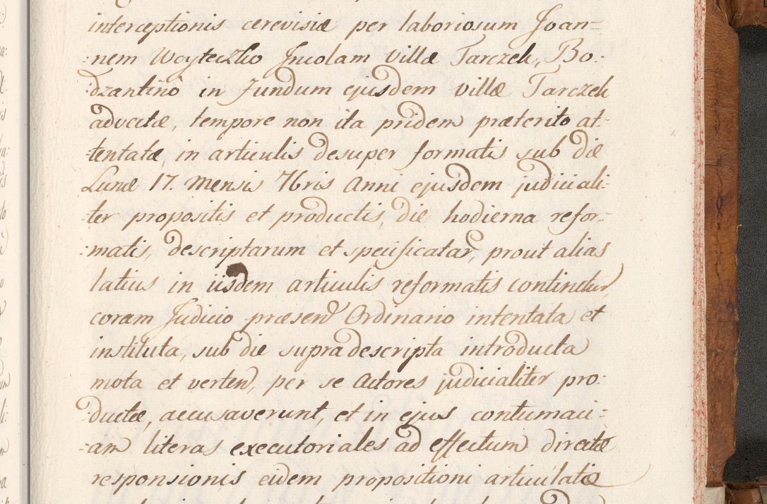 Zdjęcie nr 834 dla obiektu archiwalnego: Volumen V actorum episcopalium R. D. Joannis Małachowski, episcopi Cracoviensis, ducis Severiae per annos 1690 et 1691 acticatorum, quorum index ad finem praesentis voluminis exhibetur adnotatus