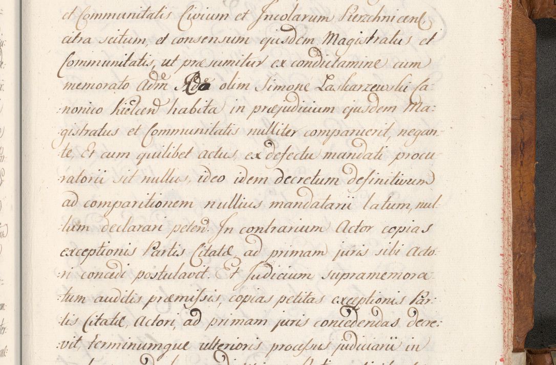 Zdjęcie nr 832 dla obiektu archiwalnego: Volumen V actorum episcopalium R. D. Joannis Małachowski, episcopi Cracoviensis, ducis Severiae per annos 1690 et 1691 acticatorum, quorum index ad finem praesentis voluminis exhibetur adnotatus