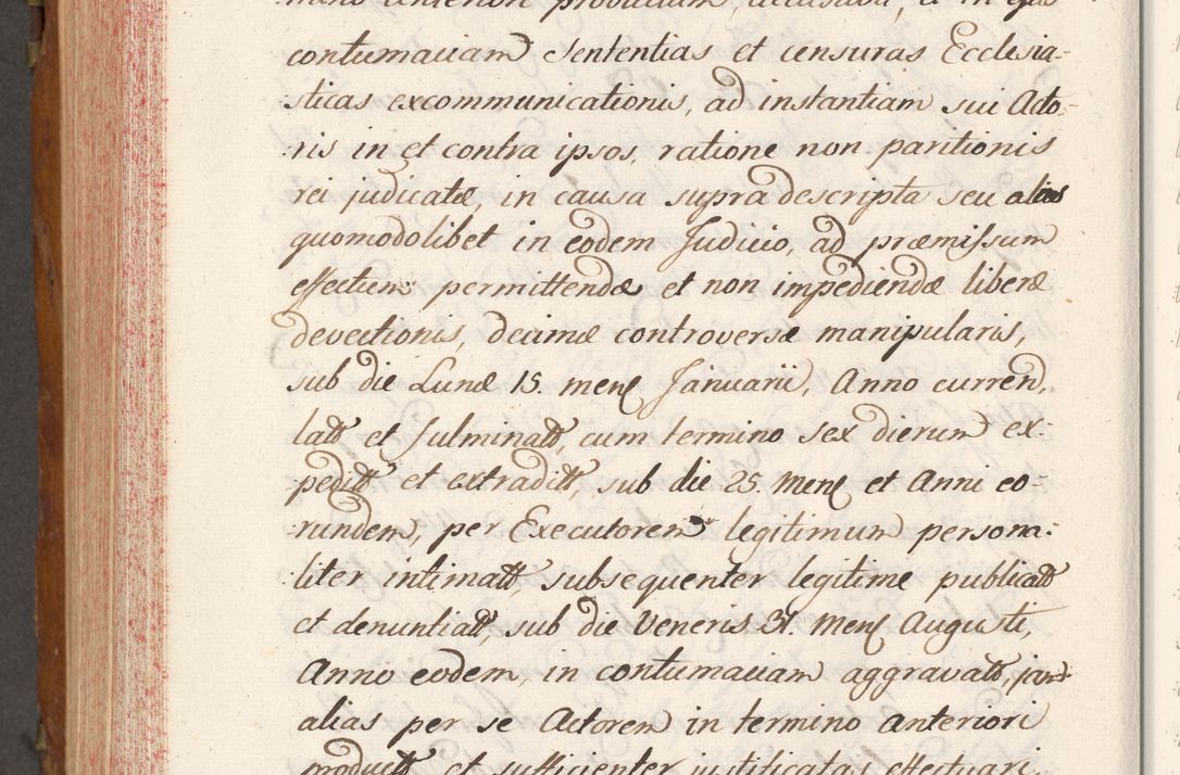 Zdjęcie nr 829 dla obiektu archiwalnego: Volumen V actorum episcopalium R. D. Joannis Małachowski, episcopi Cracoviensis, ducis Severiae per annos 1690 et 1691 acticatorum, quorum index ad finem praesentis voluminis exhibetur adnotatus