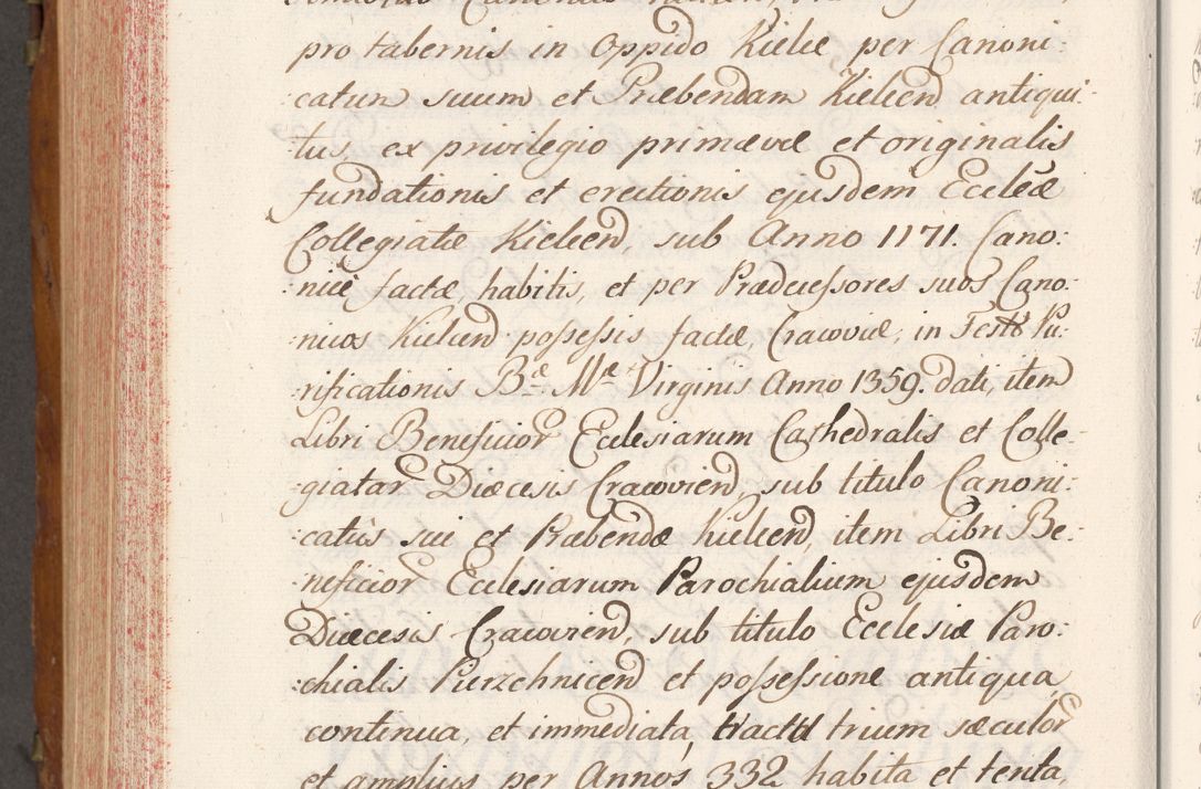 Zdjęcie nr 827 dla obiektu archiwalnego: Volumen V actorum episcopalium R. D. Joannis Małachowski, episcopi Cracoviensis, ducis Severiae per annos 1690 et 1691 acticatorum, quorum index ad finem praesentis voluminis exhibetur adnotatus