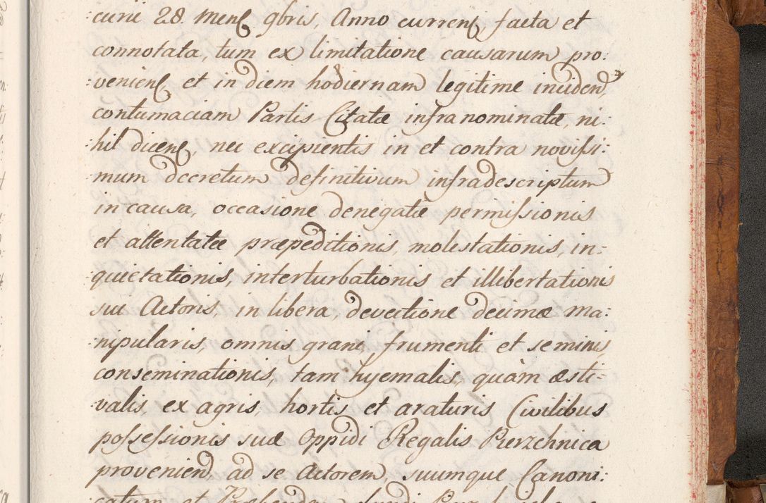 Zdjęcie nr 826 dla obiektu archiwalnego: Volumen V actorum episcopalium R. D. Joannis Małachowski, episcopi Cracoviensis, ducis Severiae per annos 1690 et 1691 acticatorum, quorum index ad finem praesentis voluminis exhibetur adnotatus