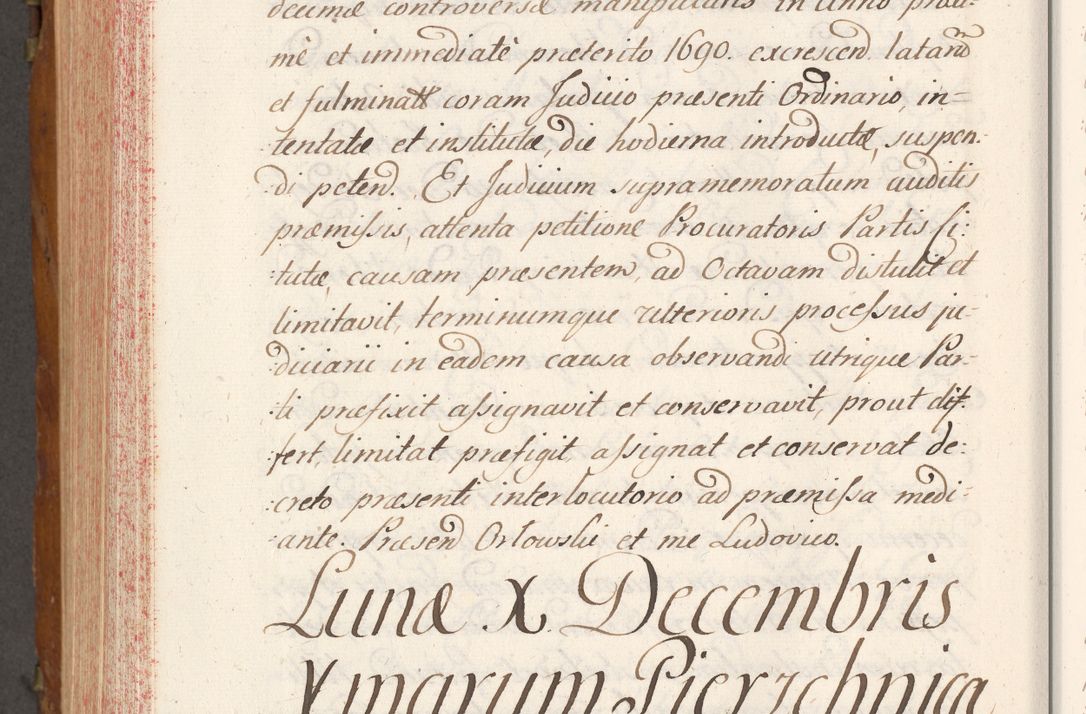 Zdjęcie nr 825 dla obiektu archiwalnego: Volumen V actorum episcopalium R. D. Joannis Małachowski, episcopi Cracoviensis, ducis Severiae per annos 1690 et 1691 acticatorum, quorum index ad finem praesentis voluminis exhibetur adnotatus
