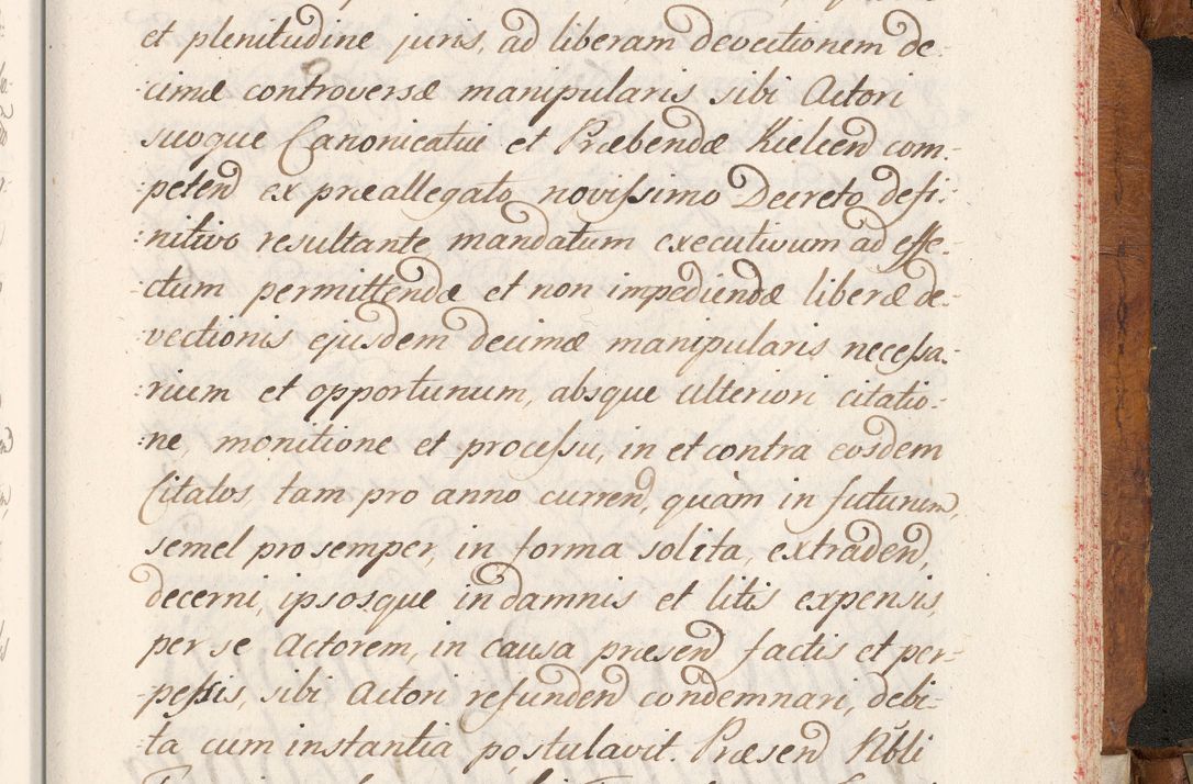 Zdjęcie nr 824 dla obiektu archiwalnego: Volumen V actorum episcopalium R. D. Joannis Małachowski, episcopi Cracoviensis, ducis Severiae per annos 1690 et 1691 acticatorum, quorum index ad finem praesentis voluminis exhibetur adnotatus
