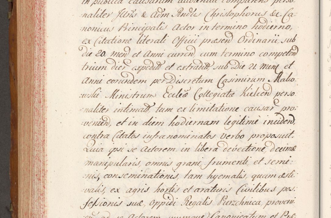 Zdjęcie nr 821 dla obiektu archiwalnego: Volumen V actorum episcopalium R. D. Joannis Małachowski, episcopi Cracoviensis, ducis Severiae per annos 1690 et 1691 acticatorum, quorum index ad finem praesentis voluminis exhibetur adnotatus