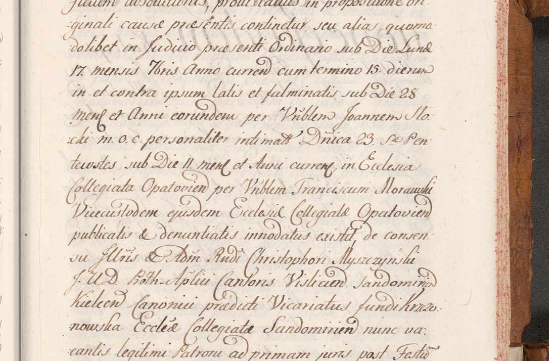 Zdjęcie nr 808 dla obiektu archiwalnego: Volumen V actorum episcopalium R. D. Joannis Małachowski, episcopi Cracoviensis, ducis Severiae per annos 1690 et 1691 acticatorum, quorum index ad finem praesentis voluminis exhibetur adnotatus