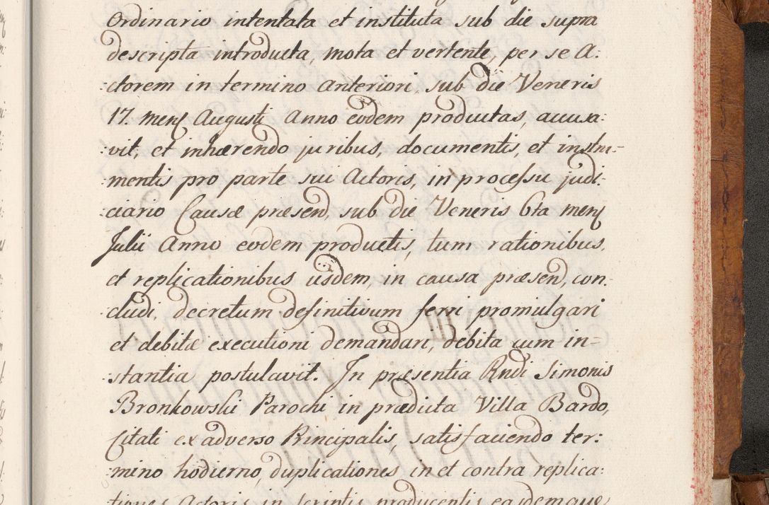 Zdjęcie nr 796 dla obiektu archiwalnego: Volumen V actorum episcopalium R. D. Joannis Małachowski, episcopi Cracoviensis, ducis Severiae per annos 1690 et 1691 acticatorum, quorum index ad finem praesentis voluminis exhibetur adnotatus