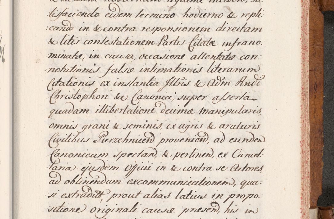 Zdjęcie nr 792 dla obiektu archiwalnego: Volumen V actorum episcopalium R. D. Joannis Małachowski, episcopi Cracoviensis, ducis Severiae per annos 1690 et 1691 acticatorum, quorum index ad finem praesentis voluminis exhibetur adnotatus