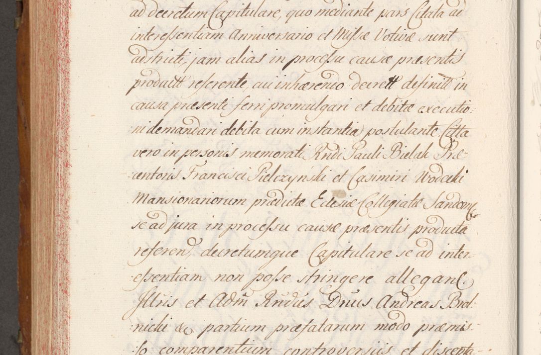 Zdjęcie nr 789 dla obiektu archiwalnego: Volumen V actorum episcopalium R. D. Joannis Małachowski, episcopi Cracoviensis, ducis Severiae per annos 1690 et 1691 acticatorum, quorum index ad finem praesentis voluminis exhibetur adnotatus