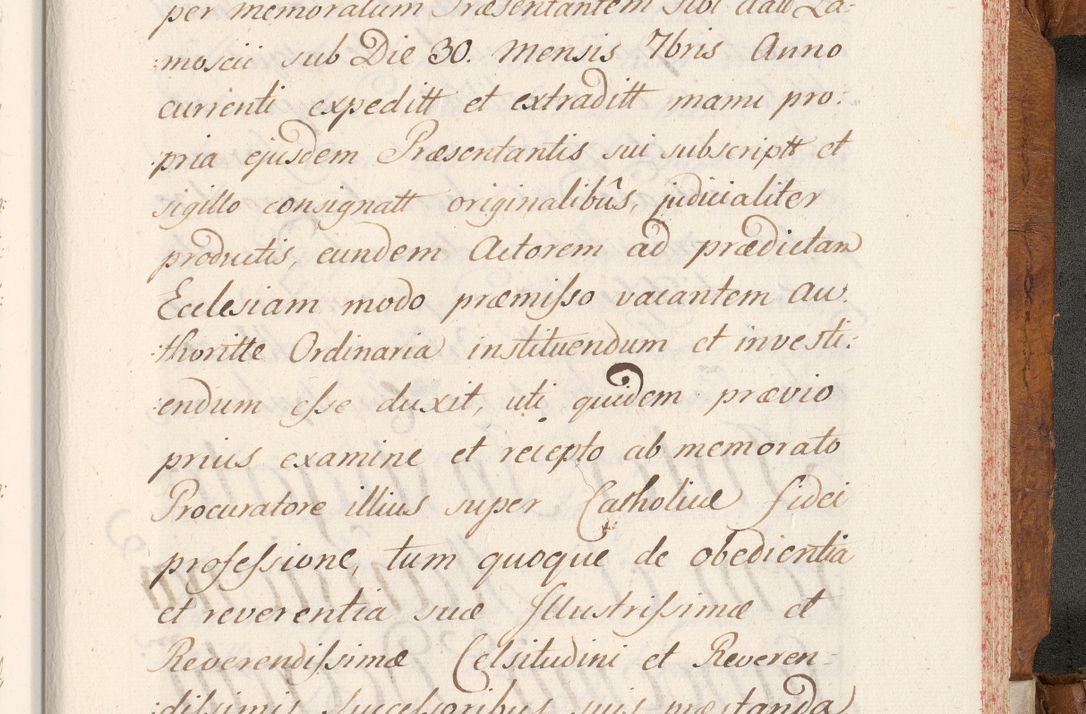 Zdjęcie nr 786 dla obiektu archiwalnego: Volumen V actorum episcopalium R. D. Joannis Małachowski, episcopi Cracoviensis, ducis Severiae per annos 1690 et 1691 acticatorum, quorum index ad finem praesentis voluminis exhibetur adnotatus
