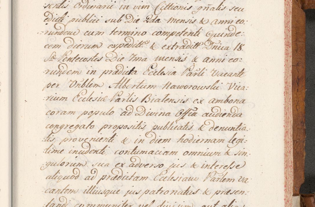 Zdjęcie nr 784 dla obiektu archiwalnego: Volumen V actorum episcopalium R. D. Joannis Małachowski, episcopi Cracoviensis, ducis Severiae per annos 1690 et 1691 acticatorum, quorum index ad finem praesentis voluminis exhibetur adnotatus