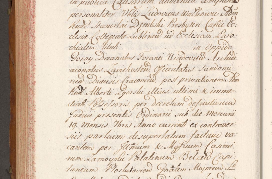 Zdjęcie nr 783 dla obiektu archiwalnego: Volumen V actorum episcopalium R. D. Joannis Małachowski, episcopi Cracoviensis, ducis Severiae per annos 1690 et 1691 acticatorum, quorum index ad finem praesentis voluminis exhibetur adnotatus