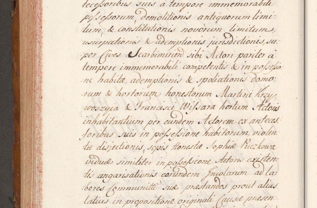 Zdjęcie nr 777 dla obiektu archiwalnego: Volumen V actorum episcopalium R. D. Joannis Małachowski, episcopi Cracoviensis, ducis Severiae per annos 1690 et 1691 acticatorum, quorum index ad finem praesentis voluminis exhibetur adnotatus
