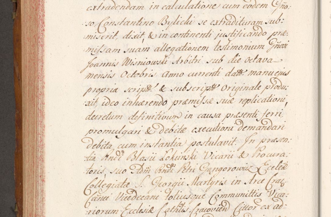 Zdjęcie nr 773 dla obiektu archiwalnego: Volumen V actorum episcopalium R. D. Joannis Małachowski, episcopi Cracoviensis, ducis Severiae per annos 1690 et 1691 acticatorum, quorum index ad finem praesentis voluminis exhibetur adnotatus