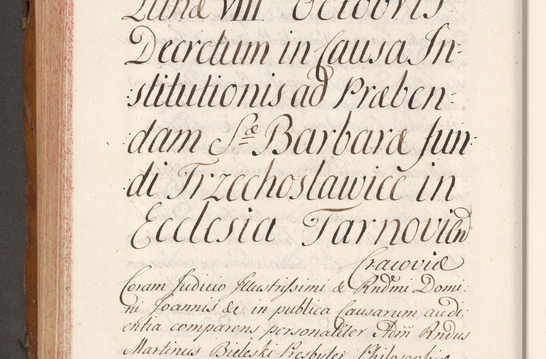 Zdjęcie nr 759 dla obiektu archiwalnego: Volumen V actorum episcopalium R. D. Joannis Małachowski, episcopi Cracoviensis, ducis Severiae per annos 1690 et 1691 acticatorum, quorum index ad finem praesentis voluminis exhibetur adnotatus