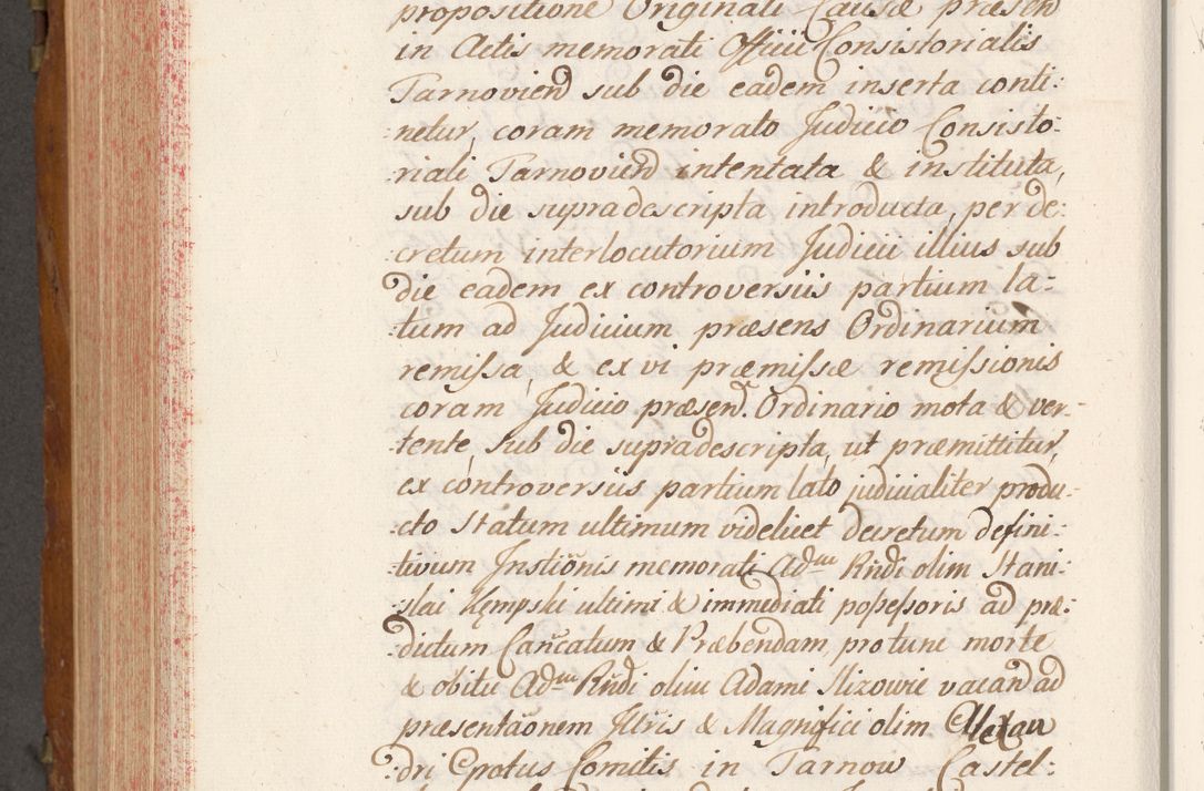 Zdjęcie nr 753 dla obiektu archiwalnego: Volumen V actorum episcopalium R. D. Joannis Małachowski, episcopi Cracoviensis, ducis Severiae per annos 1690 et 1691 acticatorum, quorum index ad finem praesentis voluminis exhibetur adnotatus