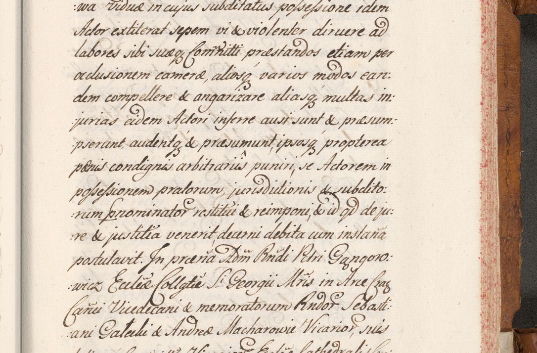 Zdjęcie nr 748 dla obiektu archiwalnego: Volumen V actorum episcopalium R. D. Joannis Małachowski, episcopi Cracoviensis, ducis Severiae per annos 1690 et 1691 acticatorum, quorum index ad finem praesentis voluminis exhibetur adnotatus