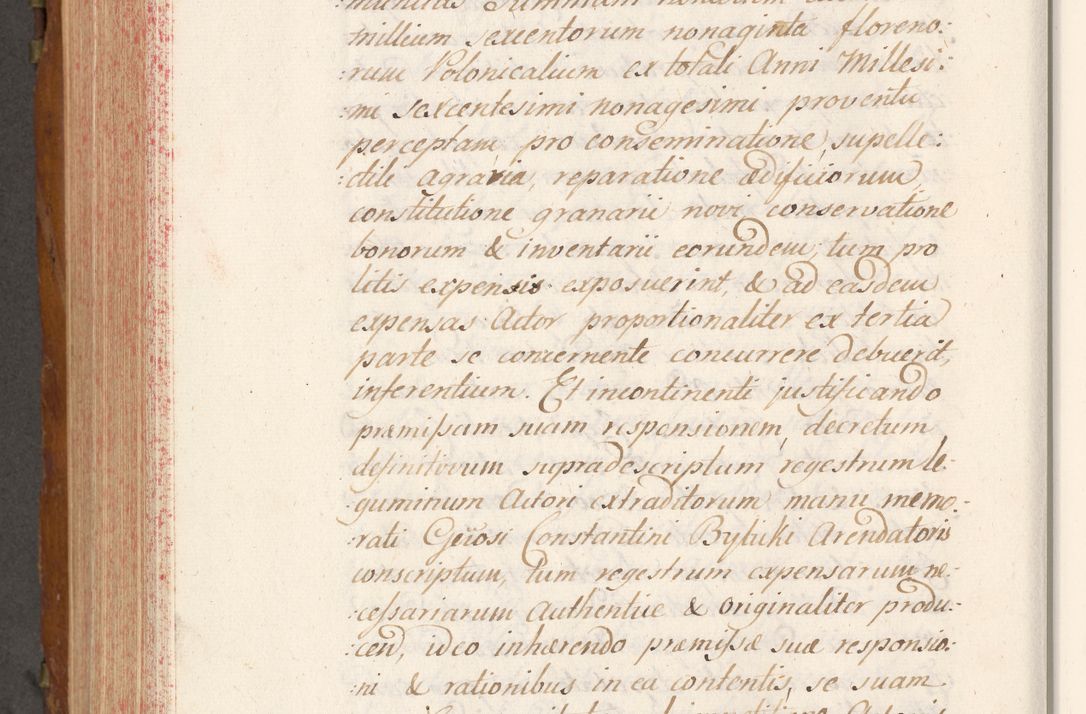 Zdjęcie nr 745 dla obiektu archiwalnego: Volumen V actorum episcopalium R. D. Joannis Małachowski, episcopi Cracoviensis, ducis Severiae per annos 1690 et 1691 acticatorum, quorum index ad finem praesentis voluminis exhibetur adnotatus