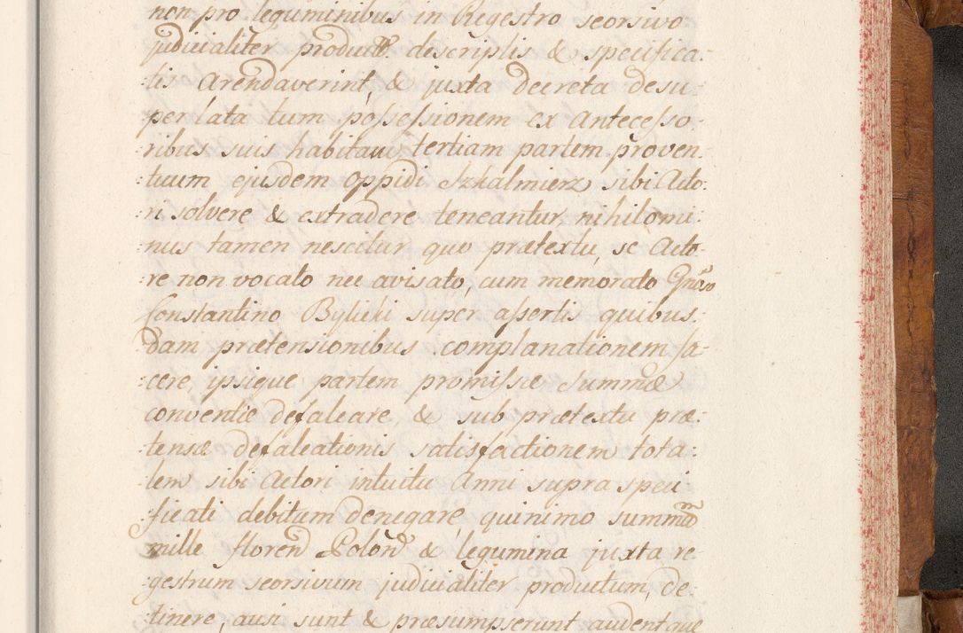 Zdjęcie nr 742 dla obiektu archiwalnego: Volumen V actorum episcopalium R. D. Joannis Małachowski, episcopi Cracoviensis, ducis Severiae per annos 1690 et 1691 acticatorum, quorum index ad finem praesentis voluminis exhibetur adnotatus