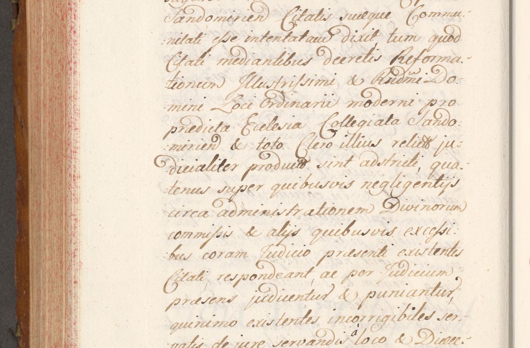 Zdjęcie nr 739 dla obiektu archiwalnego: Volumen V actorum episcopalium R. D. Joannis Małachowski, episcopi Cracoviensis, ducis Severiae per annos 1690 et 1691 acticatorum, quorum index ad finem praesentis voluminis exhibetur adnotatus
