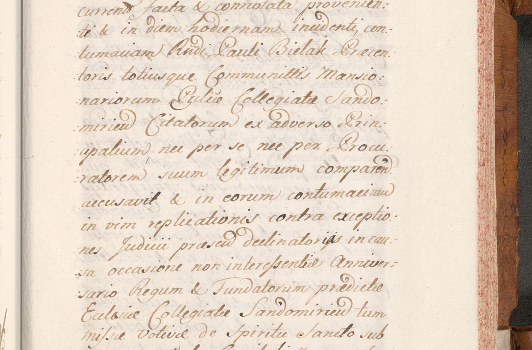 Zdjęcie nr 738 dla obiektu archiwalnego: Volumen V actorum episcopalium R. D. Joannis Małachowski, episcopi Cracoviensis, ducis Severiae per annos 1690 et 1691 acticatorum, quorum index ad finem praesentis voluminis exhibetur adnotatus