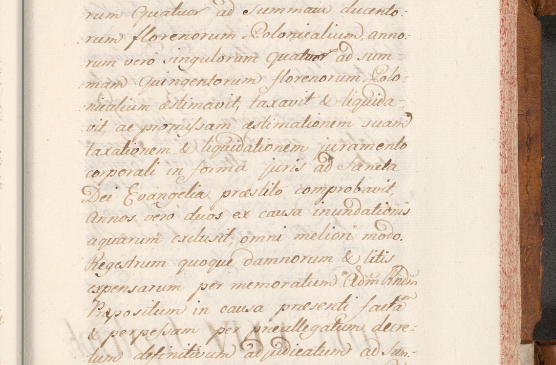 Zdjęcie nr 736 dla obiektu archiwalnego: Volumen V actorum episcopalium R. D. Joannis Małachowski, episcopi Cracoviensis, ducis Severiae per annos 1690 et 1691 acticatorum, quorum index ad finem praesentis voluminis exhibetur adnotatus