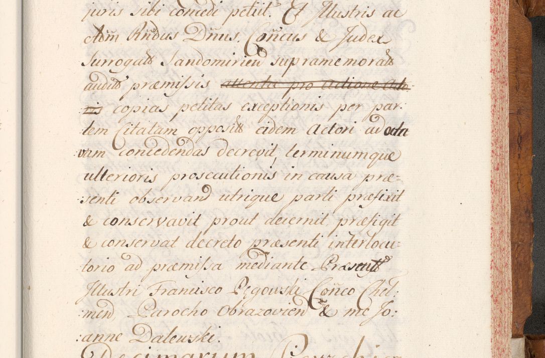 Zdjęcie nr 726 dla obiektu archiwalnego: Volumen V actorum episcopalium R. D. Joannis Małachowski, episcopi Cracoviensis, ducis Severiae per annos 1690 et 1691 acticatorum, quorum index ad finem praesentis voluminis exhibetur adnotatus