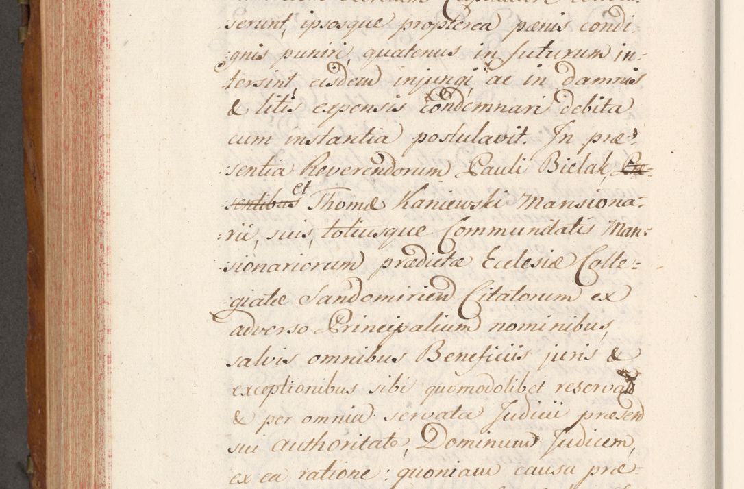 Zdjęcie nr 725 dla obiektu archiwalnego: Volumen V actorum episcopalium R. D. Joannis Małachowski, episcopi Cracoviensis, ducis Severiae per annos 1690 et 1691 acticatorum, quorum index ad finem praesentis voluminis exhibetur adnotatus