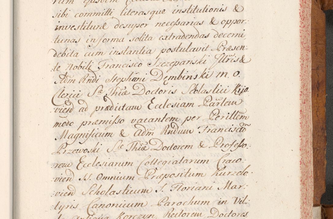 Zdjęcie nr 720 dla obiektu archiwalnego: Volumen V actorum episcopalium R. D. Joannis Małachowski, episcopi Cracoviensis, ducis Severiae per annos 1690 et 1691 acticatorum, quorum index ad finem praesentis voluminis exhibetur adnotatus