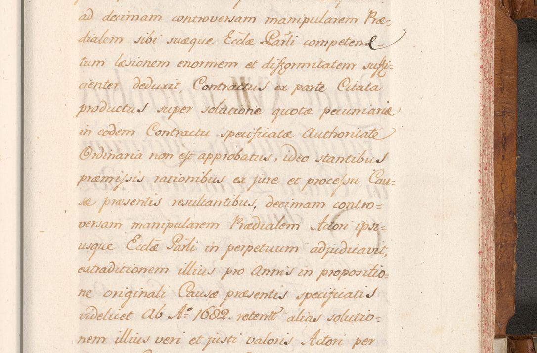 Zdjęcie nr 706 dla obiektu archiwalnego: Volumen V actorum episcopalium R. D. Joannis Małachowski, episcopi Cracoviensis, ducis Severiae per annos 1690 et 1691 acticatorum, quorum index ad finem praesentis voluminis exhibetur adnotatus