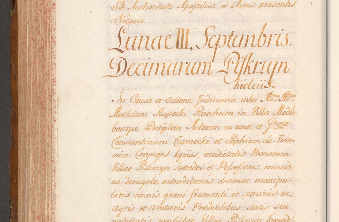 Zdjęcie nr 703 dla obiektu archiwalnego: Volumen V actorum episcopalium R. D. Joannis Małachowski, episcopi Cracoviensis, ducis Severiae per annos 1690 et 1691 acticatorum, quorum index ad finem praesentis voluminis exhibetur adnotatus