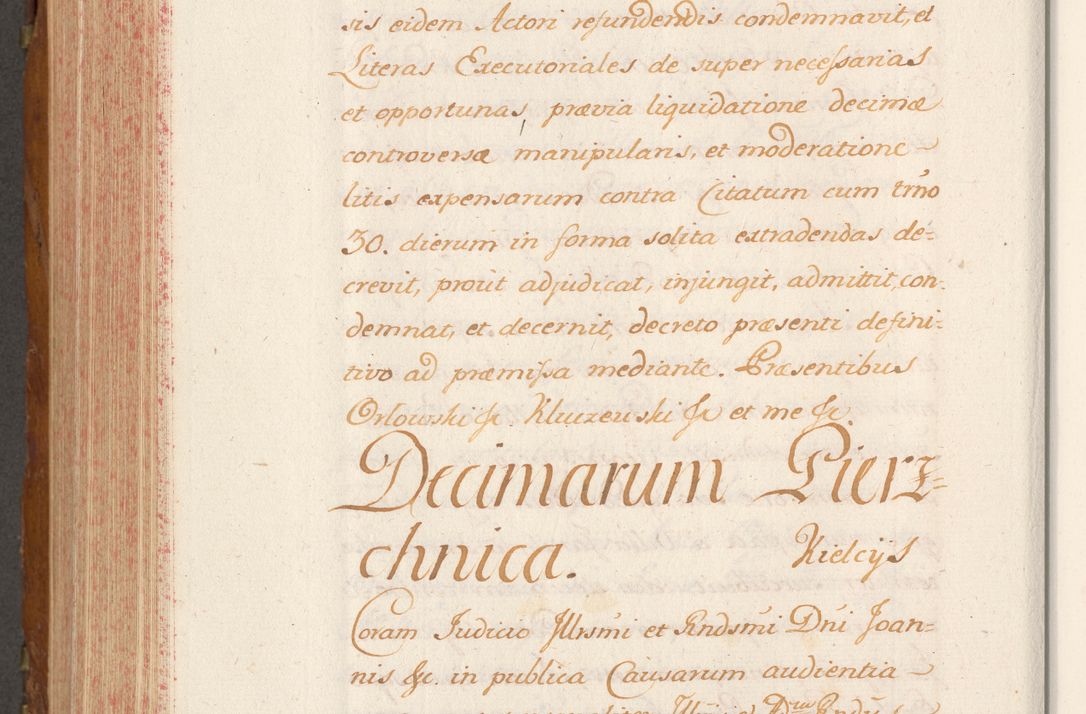 Zdjęcie nr 699 dla obiektu archiwalnego: Volumen V actorum episcopalium R. D. Joannis Małachowski, episcopi Cracoviensis, ducis Severiae per annos 1690 et 1691 acticatorum, quorum index ad finem praesentis voluminis exhibetur adnotatus