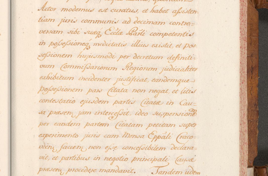 Zdjęcie nr 690 dla obiektu archiwalnego: Volumen V actorum episcopalium R. D. Joannis Małachowski, episcopi Cracoviensis, ducis Severiae per annos 1690 et 1691 acticatorum, quorum index ad finem praesentis voluminis exhibetur adnotatus