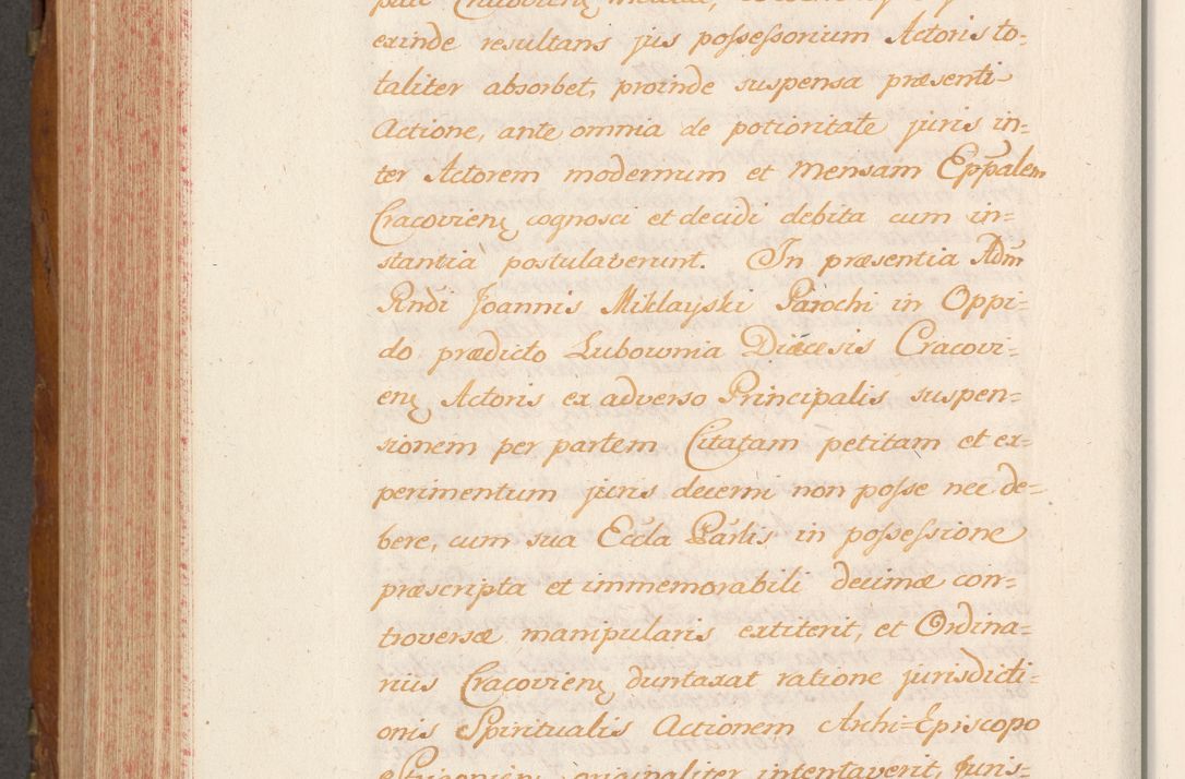 Zdjęcie nr 689 dla obiektu archiwalnego: Volumen V actorum episcopalium R. D. Joannis Małachowski, episcopi Cracoviensis, ducis Severiae per annos 1690 et 1691 acticatorum, quorum index ad finem praesentis voluminis exhibetur adnotatus