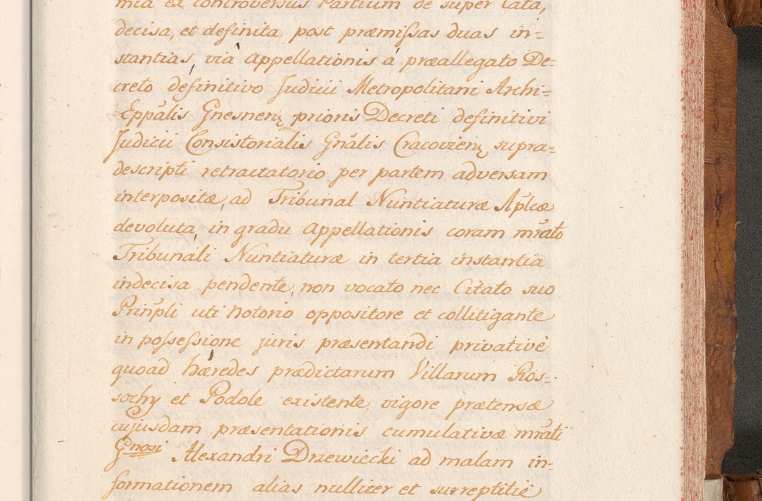 Zdjęcie nr 682 dla obiektu archiwalnego: Volumen V actorum episcopalium R. D. Joannis Małachowski, episcopi Cracoviensis, ducis Severiae per annos 1690 et 1691 acticatorum, quorum index ad finem praesentis voluminis exhibetur adnotatus
