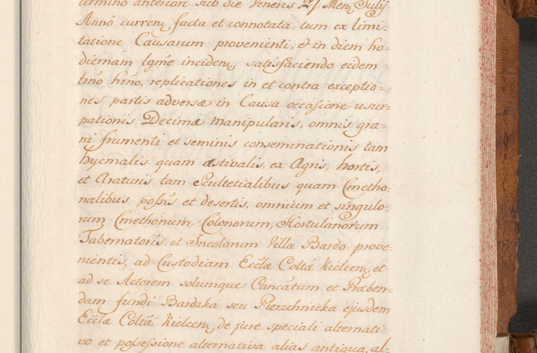 Zdjęcie nr 678 dla obiektu archiwalnego: Volumen V actorum episcopalium R. D. Joannis Małachowski, episcopi Cracoviensis, ducis Severiae per annos 1690 et 1691 acticatorum, quorum index ad finem praesentis voluminis exhibetur adnotatus