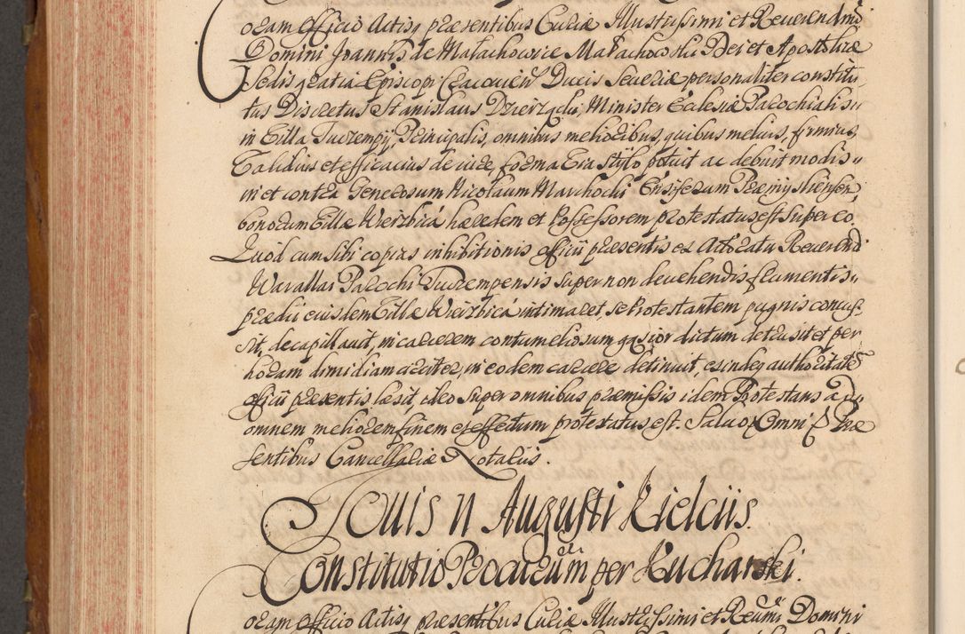 Zdjęcie nr 673 dla obiektu archiwalnego: Volumen V actorum episcopalium R. D. Joannis Małachowski, episcopi Cracoviensis, ducis Severiae per annos 1690 et 1691 acticatorum, quorum index ad finem praesentis voluminis exhibetur adnotatus