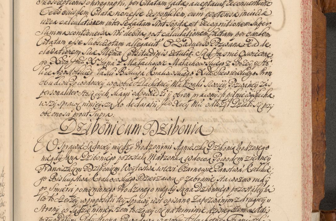 Zdjęcie nr 672 dla obiektu archiwalnego: Volumen V actorum episcopalium R. D. Joannis Małachowski, episcopi Cracoviensis, ducis Severiae per annos 1690 et 1691 acticatorum, quorum index ad finem praesentis voluminis exhibetur adnotatus