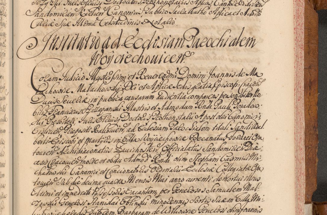 Zdjęcie nr 666 dla obiektu archiwalnego: Volumen V actorum episcopalium R. D. Joannis Małachowski, episcopi Cracoviensis, ducis Severiae per annos 1690 et 1691 acticatorum, quorum index ad finem praesentis voluminis exhibetur adnotatus