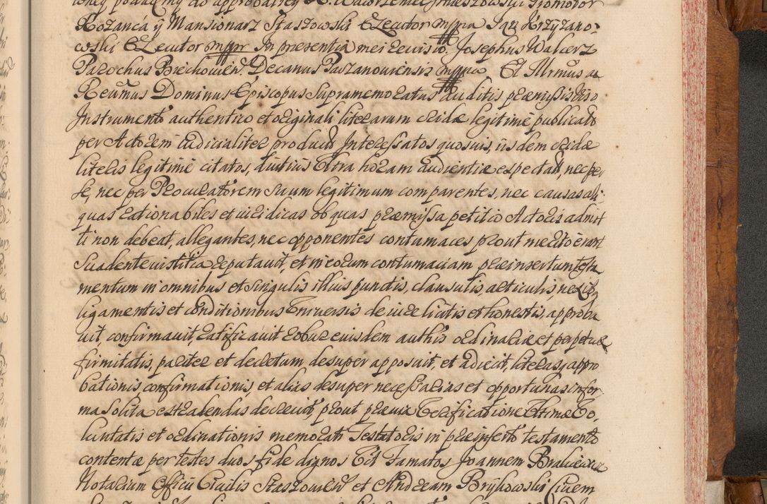 Zdjęcie nr 664 dla obiektu archiwalnego: Volumen V actorum episcopalium R. D. Joannis Małachowski, episcopi Cracoviensis, ducis Severiae per annos 1690 et 1691 acticatorum, quorum index ad finem praesentis voluminis exhibetur adnotatus